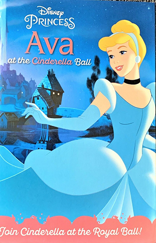 Disney Princess Ava at the Cinderella Ball